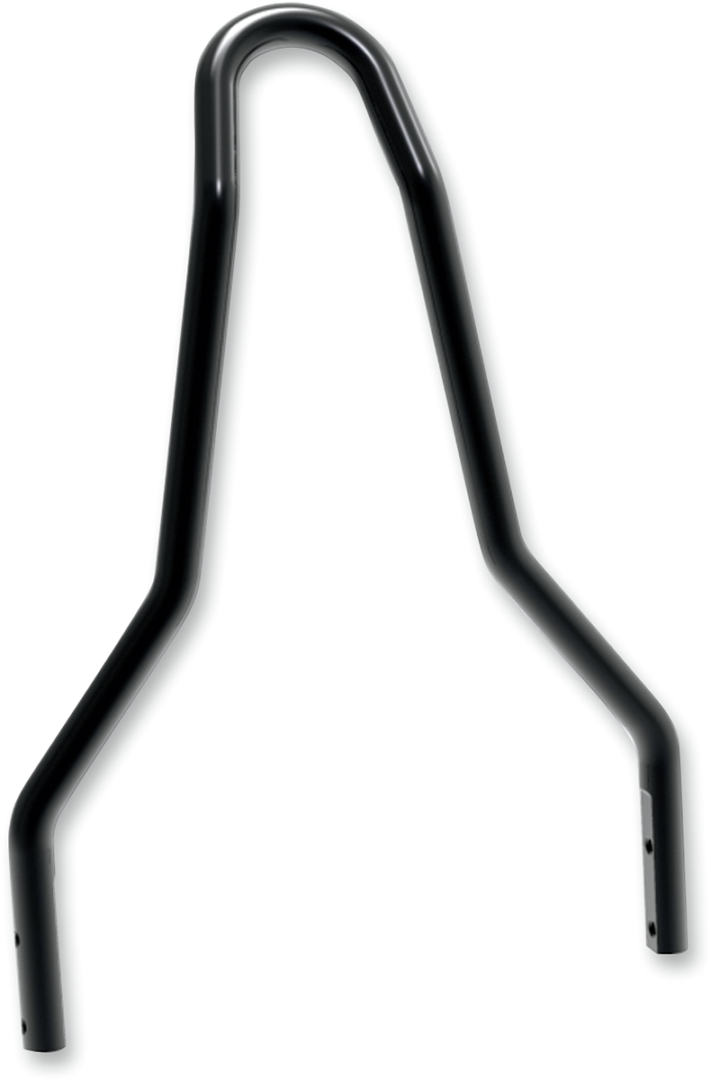 KHROME WERKS Sissy Bar - 13.8" H x 9.88" W - Black 263814