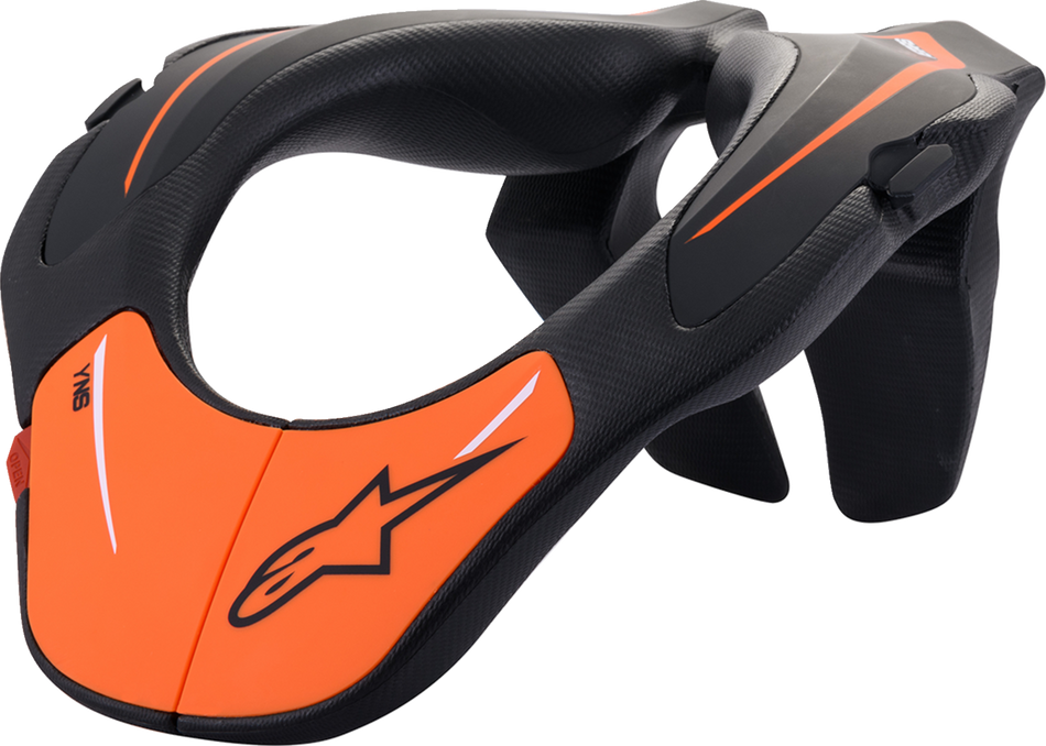 ALPINESTARS Youth Neck Support - Black/Orange - One Size 6540118-14-OS