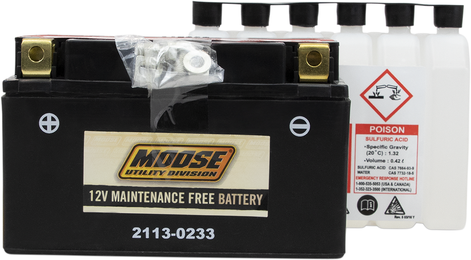 MOOSE UTILITY AGM Battery - YTZ10S 2113-0233