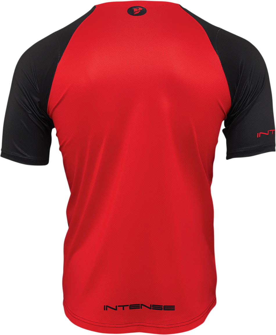 THOR Intense Dart Jersey - Black/Red - Medium 5120-0152