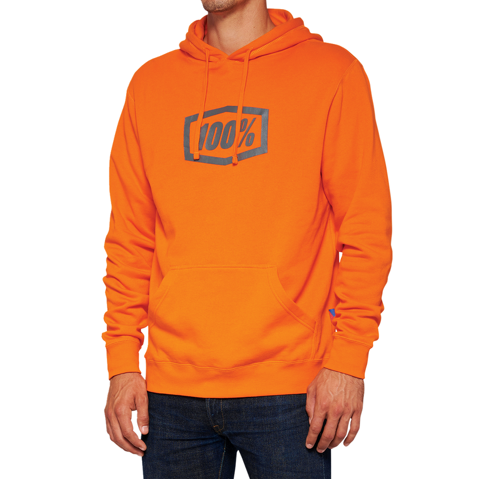 100% Hoodie Icon - Orange - 2XL 20029-00024