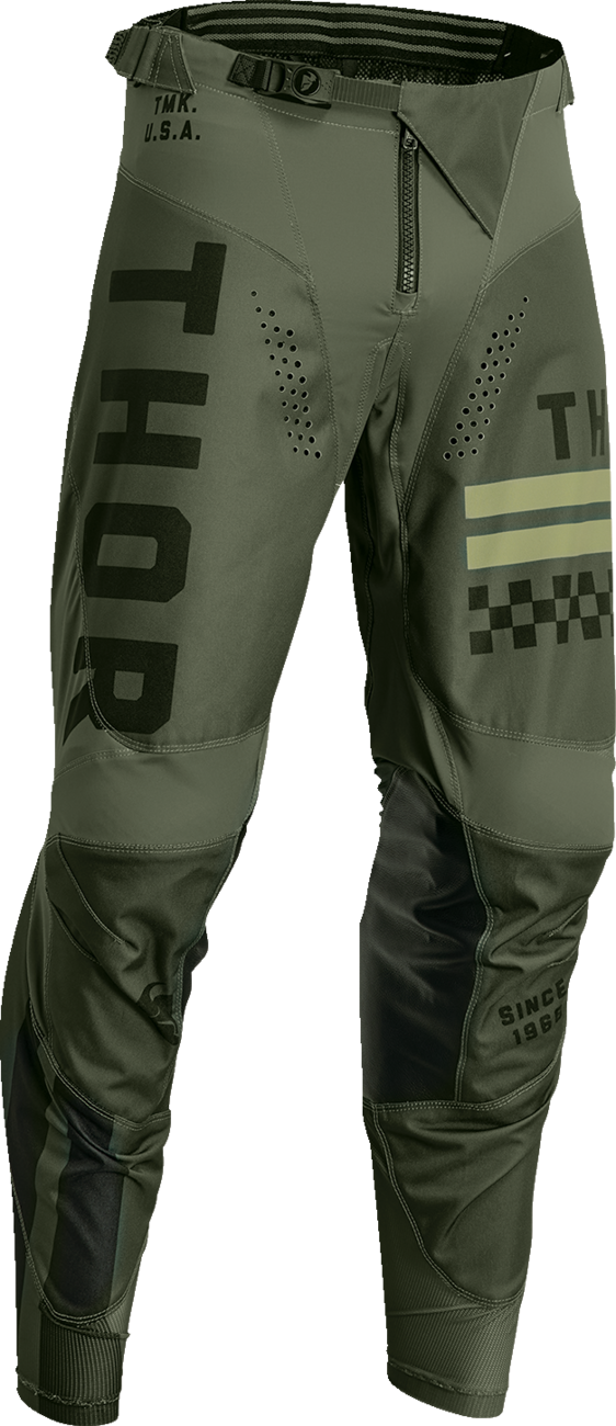 THOR Pulse Combat Pants - Army Green - 34 2901-10247