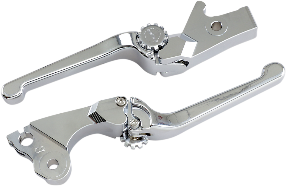 POWERSTANDS RACING Lever Set - Anthem - Chrome 17-00651-20