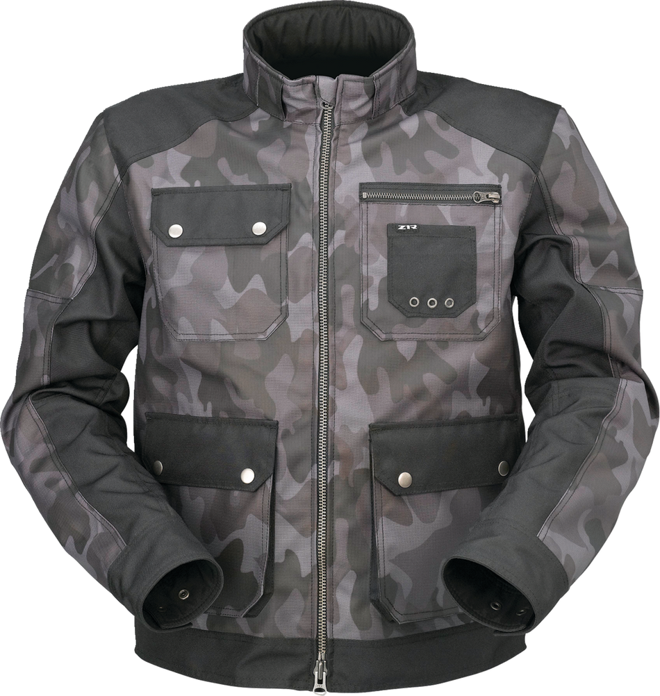 Z1R Camo Jacket - Gray/Black - Large 2820-5965