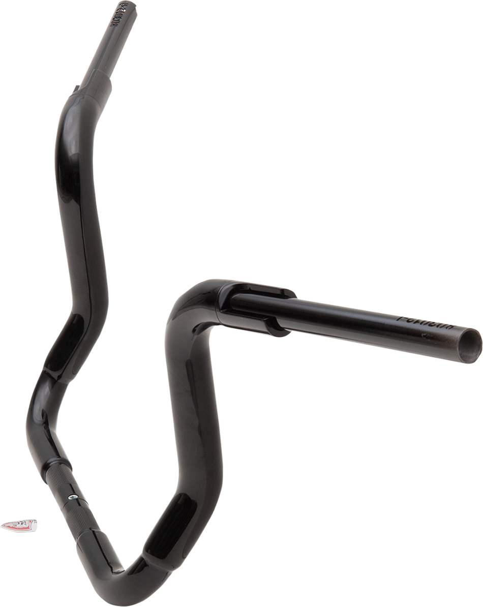 FAT BAGGERS INC. Handlebar - Rounded Top - 12" - Black 803012-B