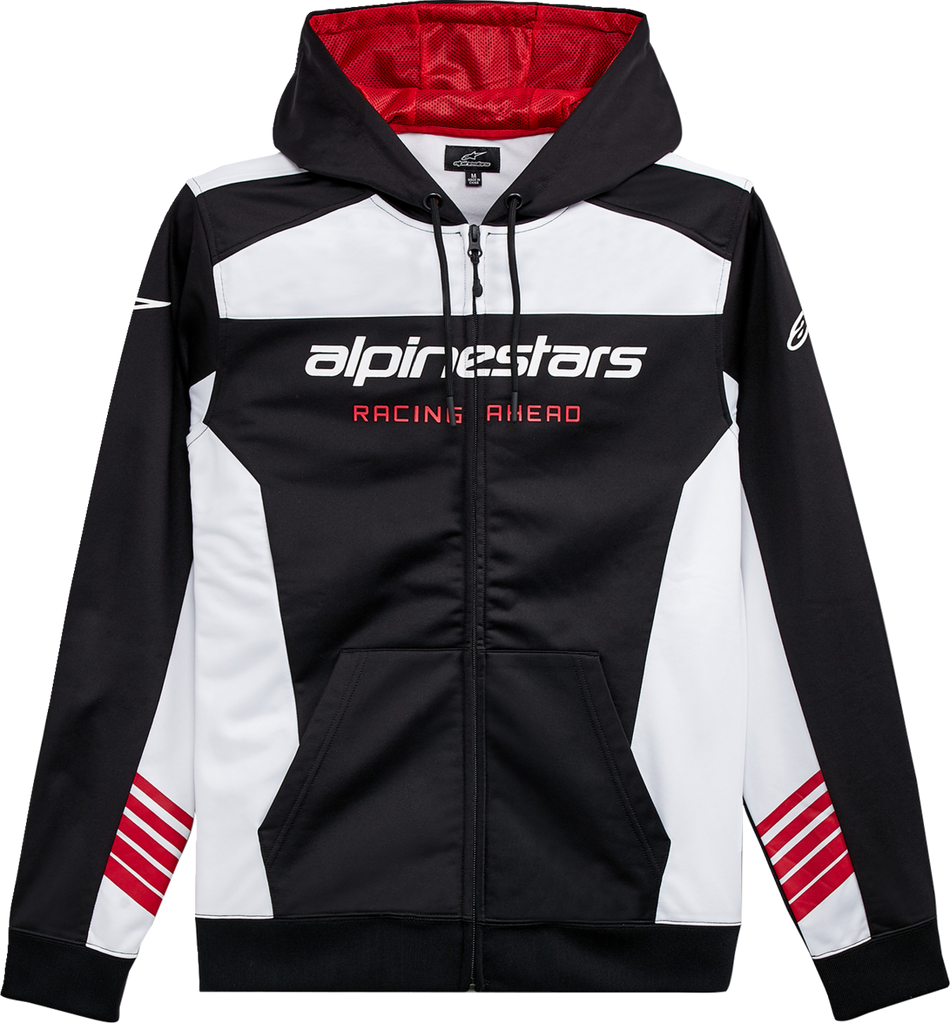 ALPINESTARS Session LXE Fleece - Black/White - Medium 1232-511001020M