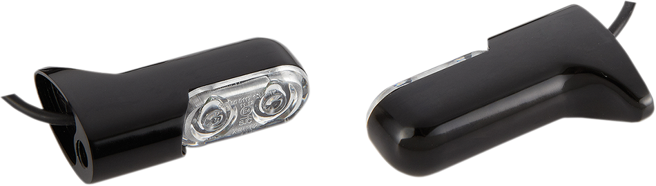 ARLEN NESS Accessory Marker Lights - Red/Rear - Black 12-741