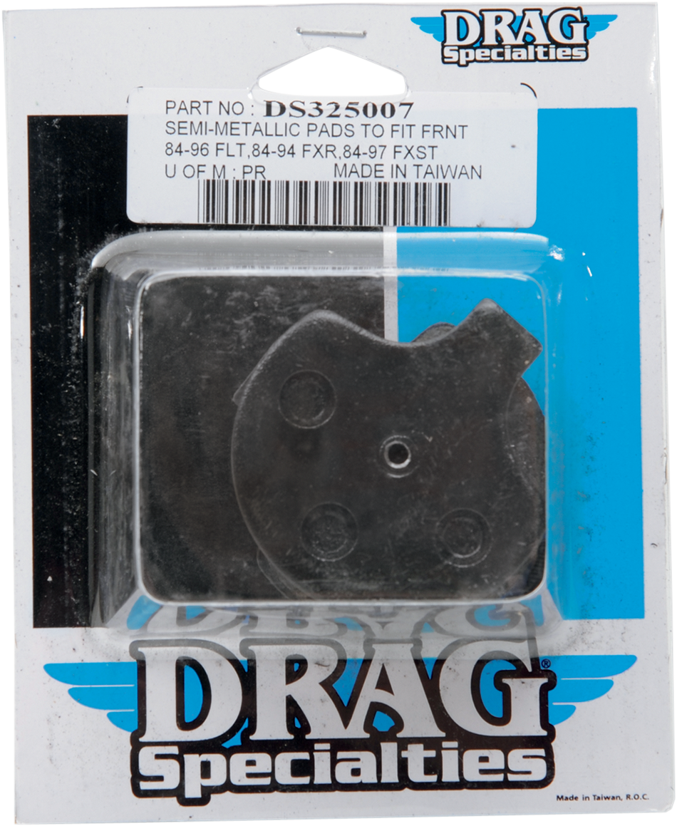 DRAG SPECIALTIES Organic Brake Pads - Harley-Davidson 160912SCP-BC114