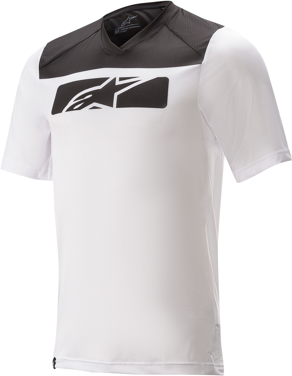 ALPINESTARS Drop 4.0 Jersey - Short-Sleeve - White/Black - Medium 1766220-21-MD