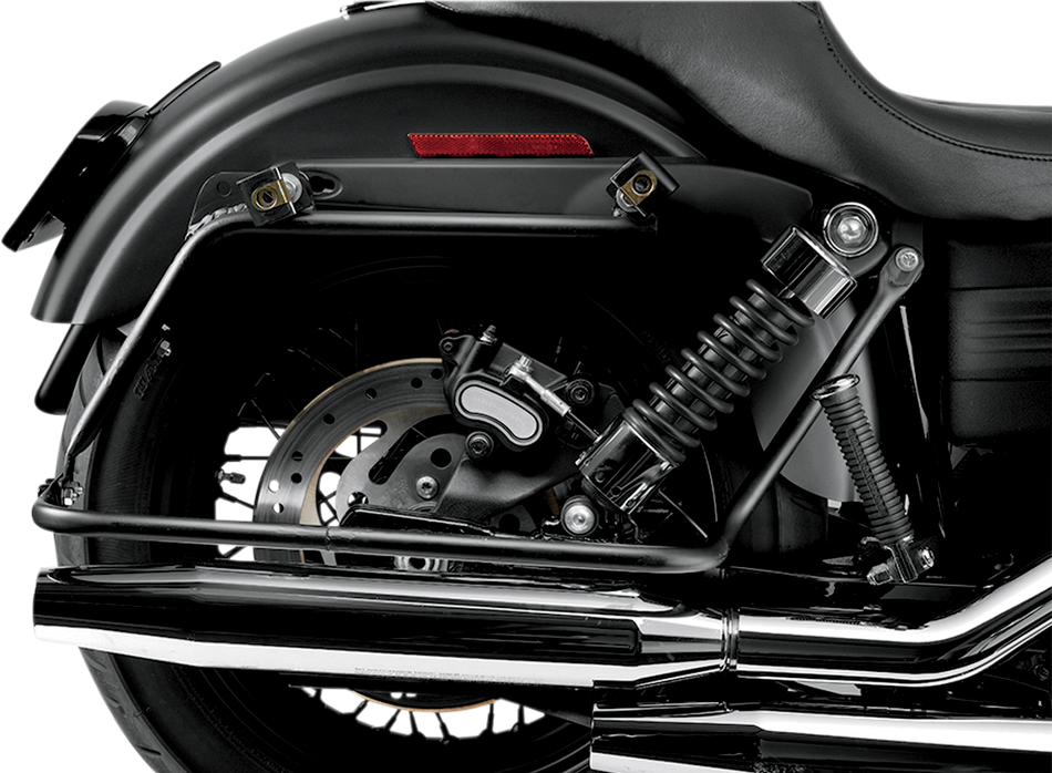 CYCLE VISIONS Bagger Tail - 06-17 FXD - Black CV7400B