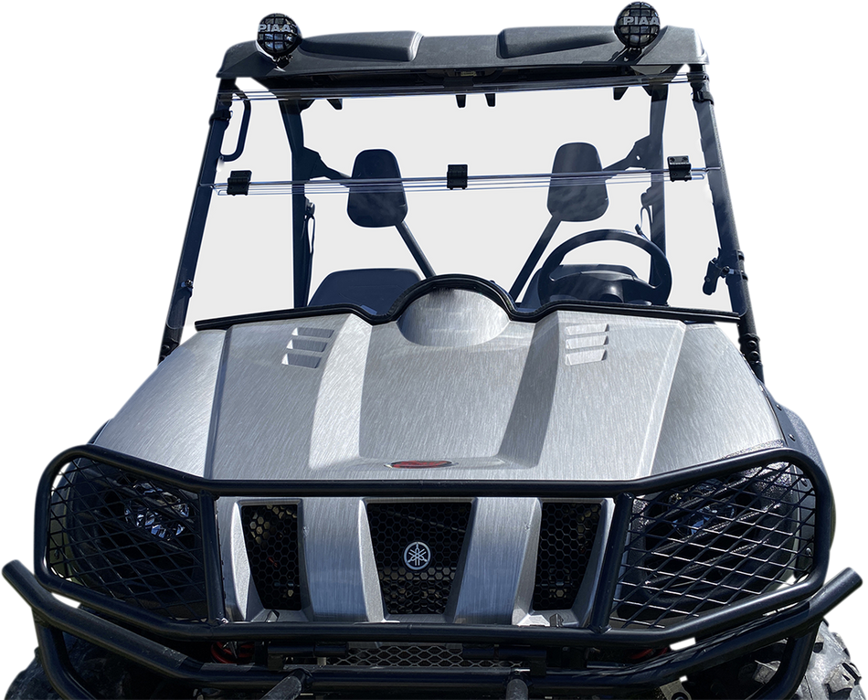 MOOSE UTILITY Full Folding Windshield - Deluxe - Rhino V000242-12200M