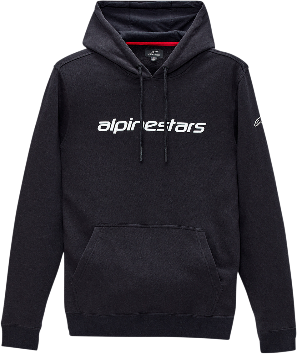 ALPINESTARS Linear Hoodie - Black/White - Medium 12135167010M