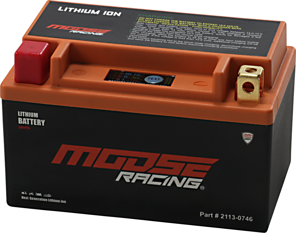 MOOSE RACING Li-Ion Battery - HUTX14H-FP HUTX14H-FP