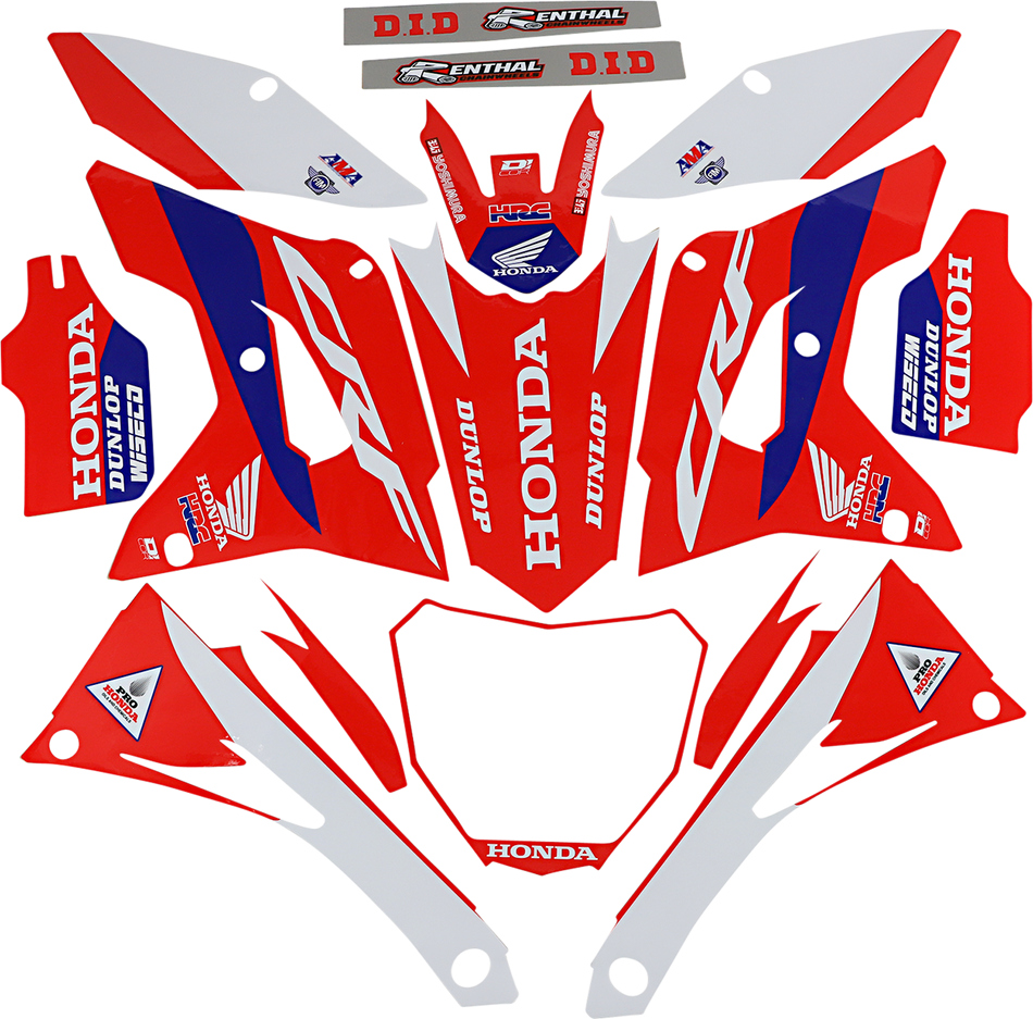 D'COR VISUALS Graphic Kit - Honda - HRC 20-10-901