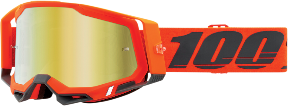 100% Racecraft 2 Goggles - Kerv - Gold Mirror 50121-259-13