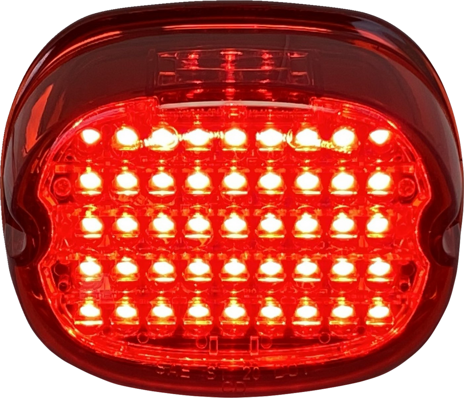 CUSTOM DYNAMICS Taillight - No Window - Red CD-TL-NW-R