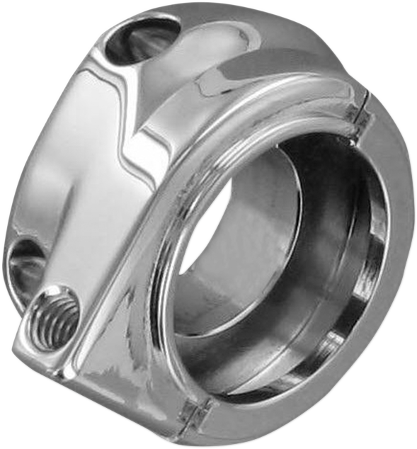 HAWG HALTERS Throttle Housing - Single Cable - Chrome HTHA-SC-C01