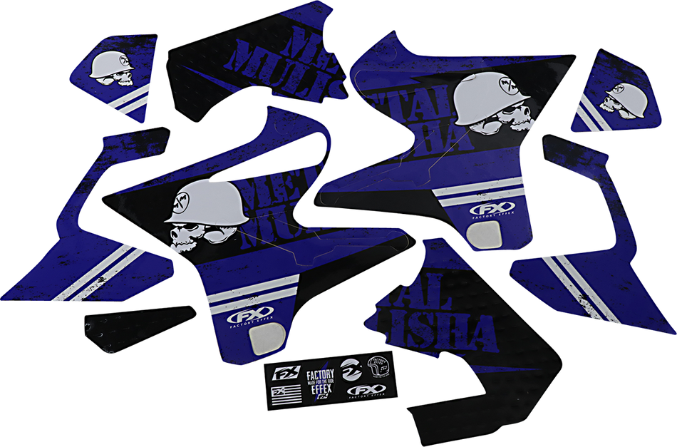 FACTORY EFFEX Metal Mulisha Graphic Kit - Yamaha 23-11218