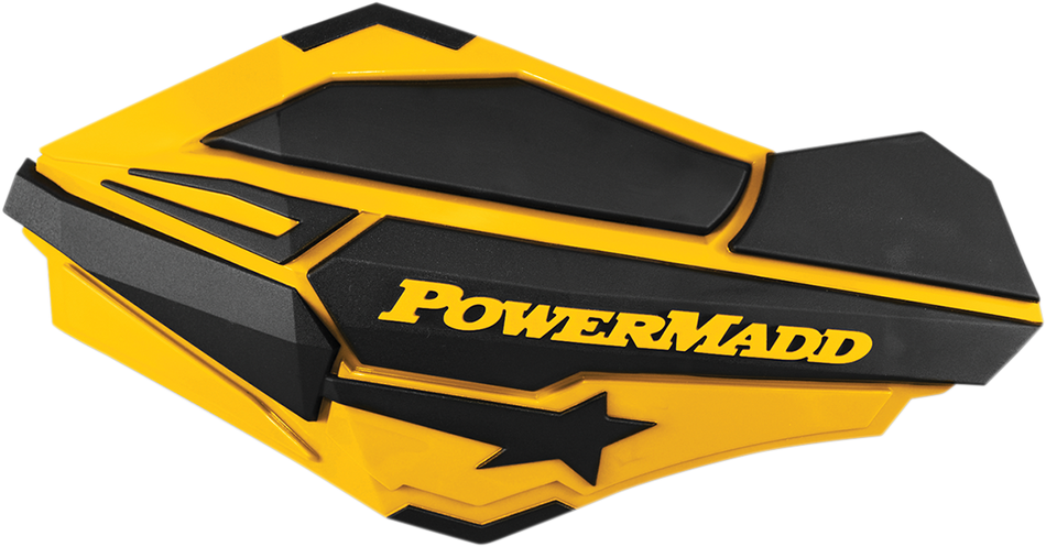 POWERMADD Handguards - Ski-Doo Yellow/Black 34401