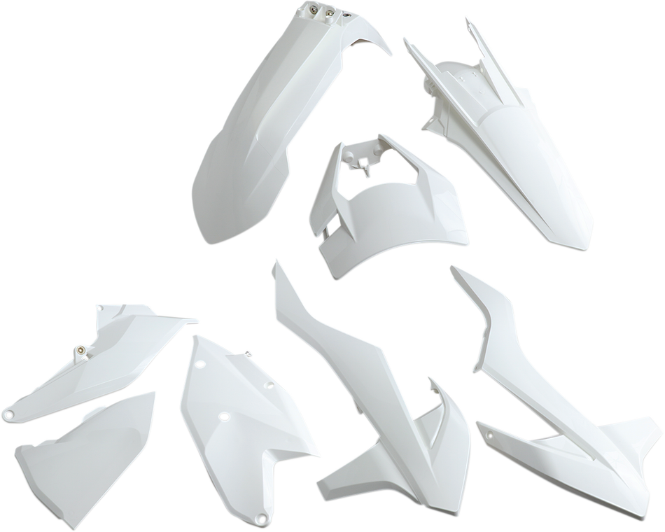 UFO Replacement Body Kit - KTM White KTKIT523047