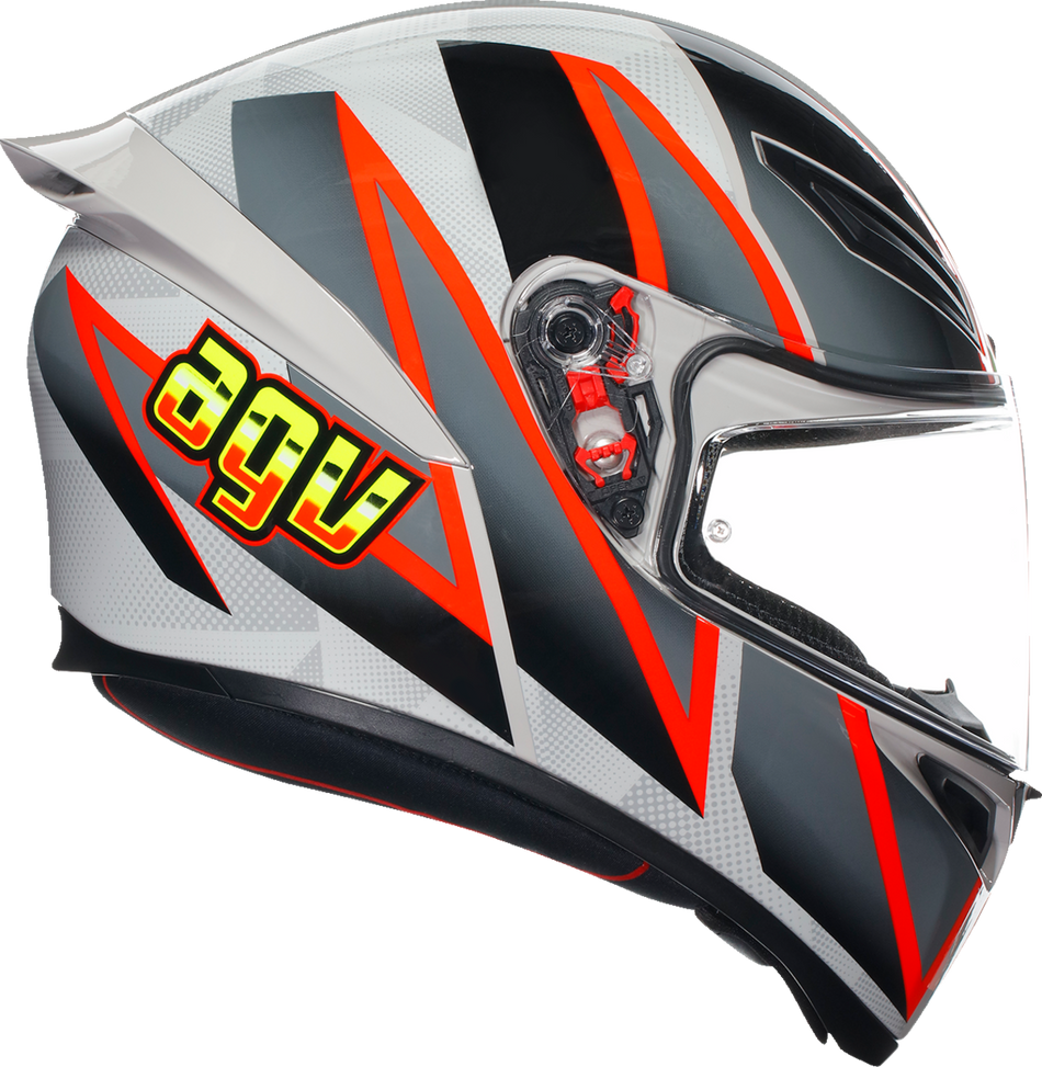 AGV K1 S Helmet - Blipper - Gray/Red - XL 2118394003030XL