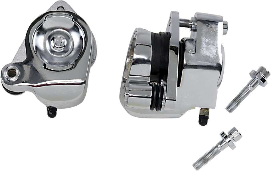 DRAG SPECIALTIES Front Caliper - Chrome - Dual Kit 148120-BX-LB2