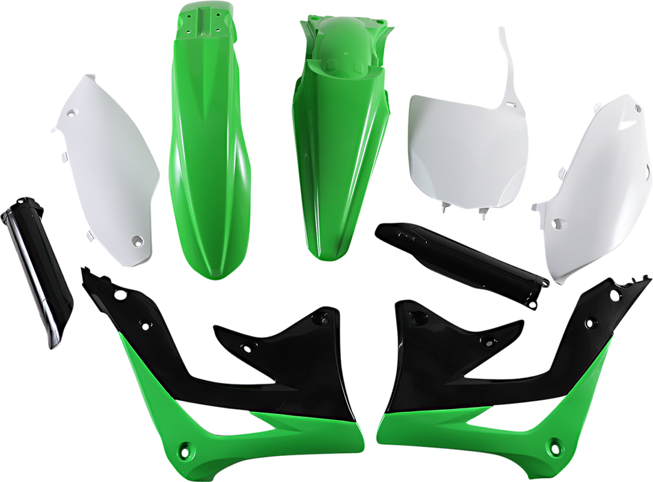 ACERBIS Kompletter Ersatz-Bodykit – OEM '12 Grün/Schwarz/Weiß 2250453593 