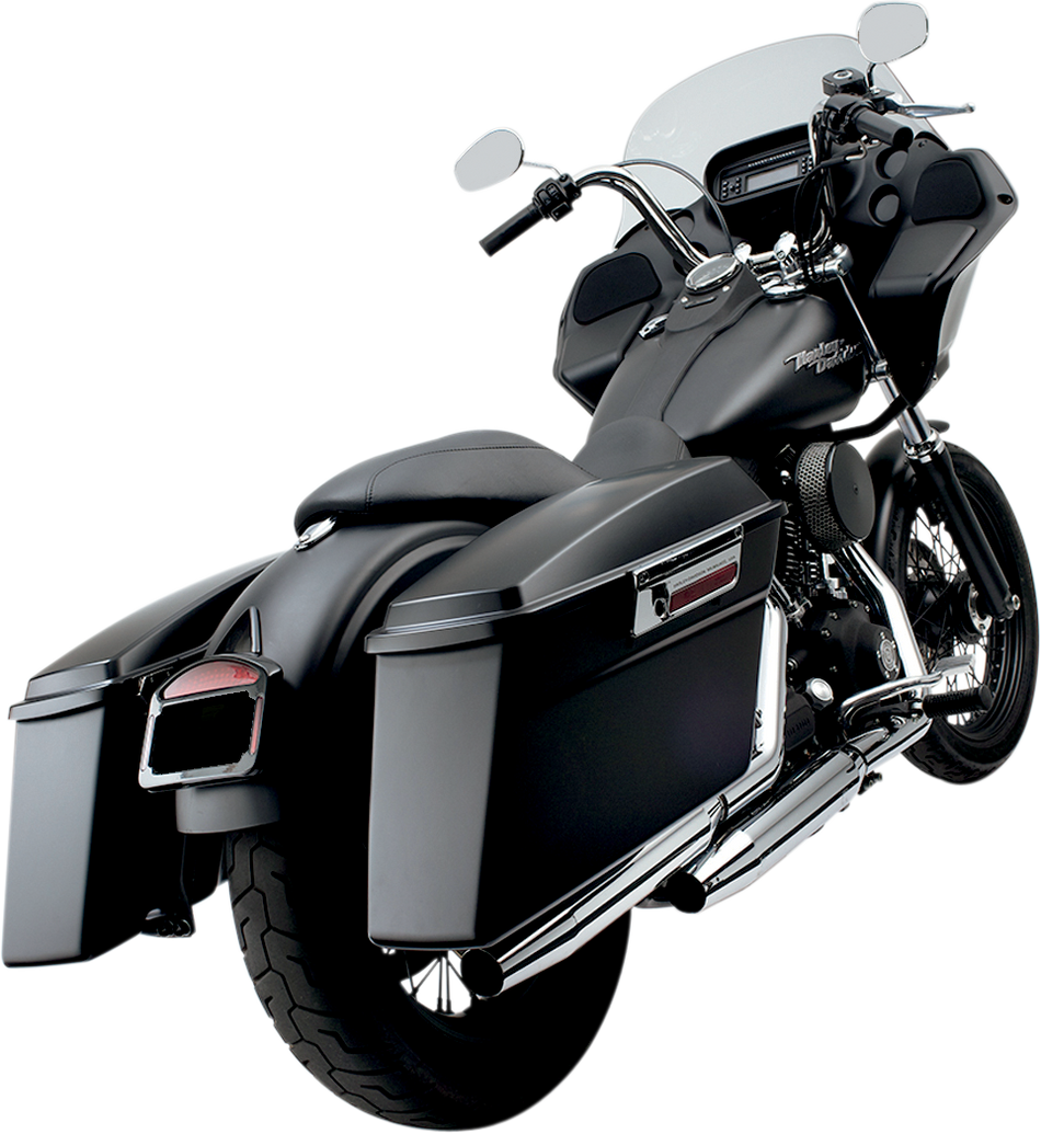 CYCLE VISIONS Bagger Tail - 06-17 FXD - Black CV7400B