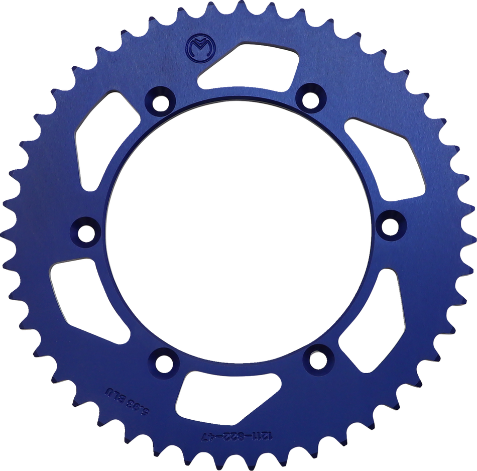 MOOSE RACING Rear Sprocket - 47 Tooth - Beta/Gas Gas/Sherco/Suzuki 1211-822-47-12