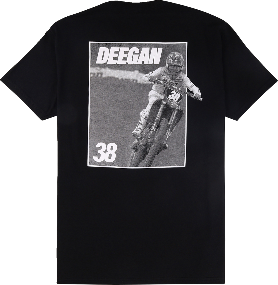 Deegan Apparel Youth MX2 T-Shirt - Black - Medium DBTSS3009BLKM