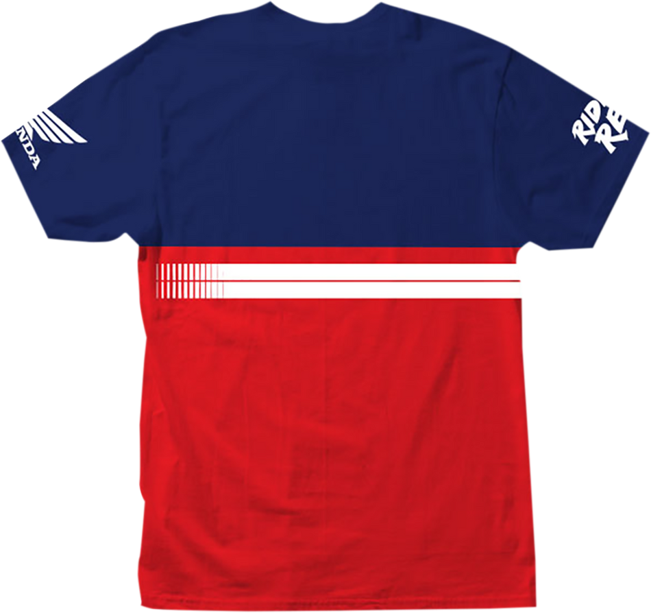 D'COR VISUALS Honda HRC T-Shirt - Navy - XL 80-114-4