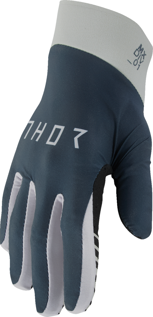 Guantes THOR Agile - Sólidos - Medianoche/Gris - Pequeños 3330-7676 