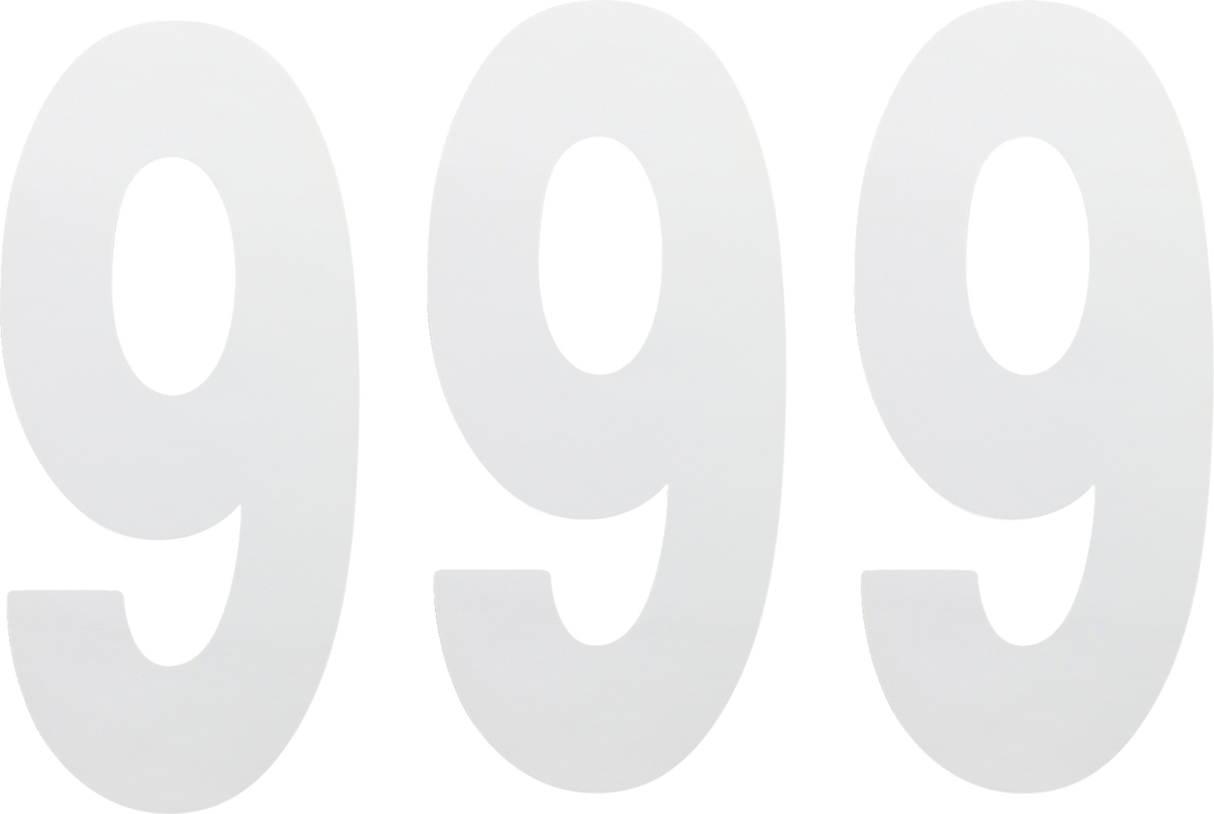 FACTORY EFFEX FX Número 9 - Blanco - 8" 02-4489 