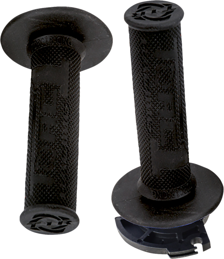 TORC1 Grips - Defy - Lock-On - Black 4650-0207