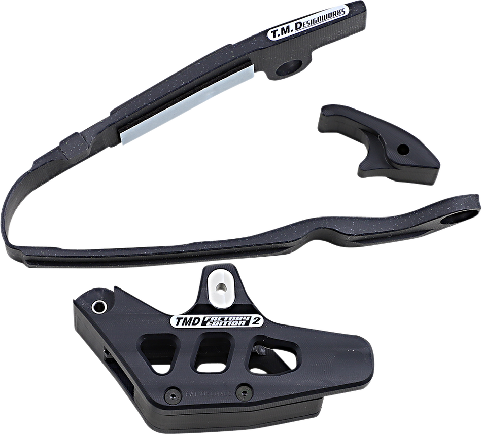 T.M. DESIGNWORKS Chain Guide/Slider - Beta - Black BCP-R01-BK