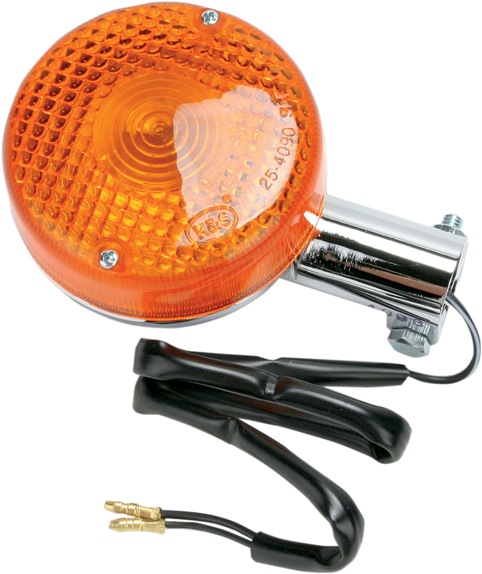 K&S TECHNOLOGIES Turn Signal - Yamaha - Amber 25-4096