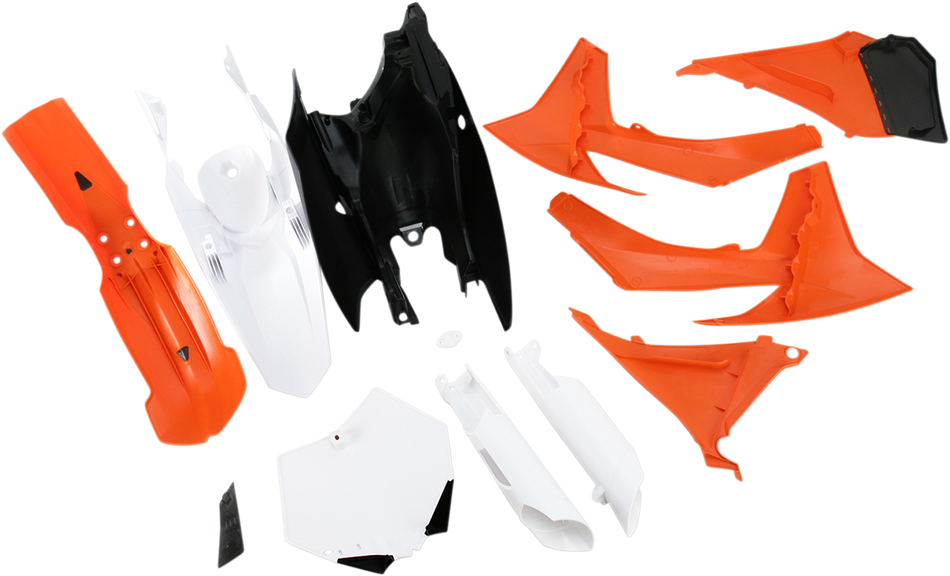 ACERBIS Full Replacement Body Kit - OEM '11 Orange/Black/White 2205272882