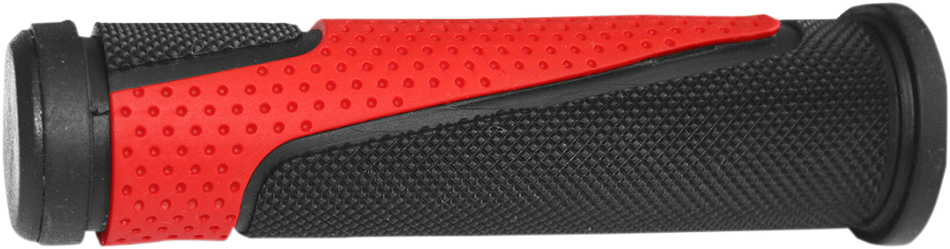 Puños PRO GRIP - 807 - Extremos abiertos - Rojo/Negro PA080722NERO 