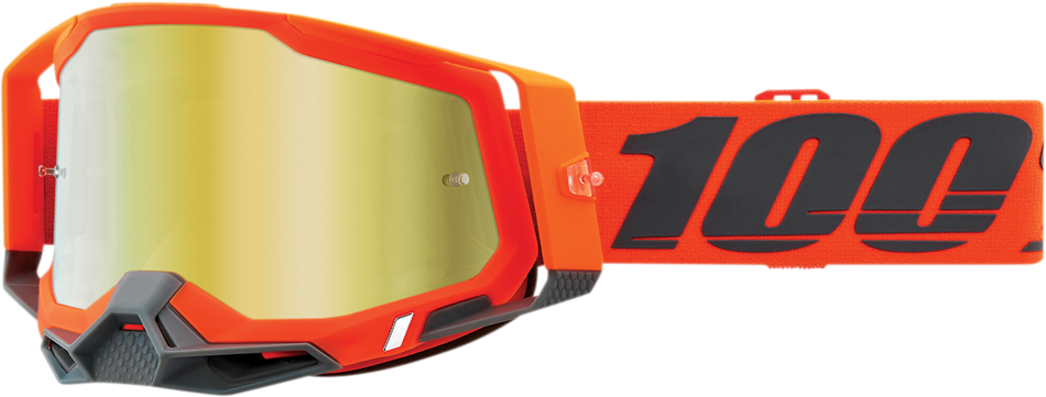 100% Racecraft 2 Goggles - Kerv - Gold Mirror 50121-259-13