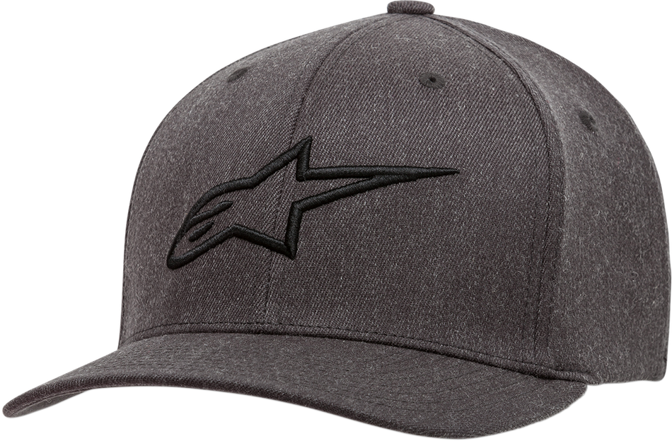 ALPINESTARS Ageless Curve Hat - Heather Charcoal/ Black - Small/Medium 1017810101910SM