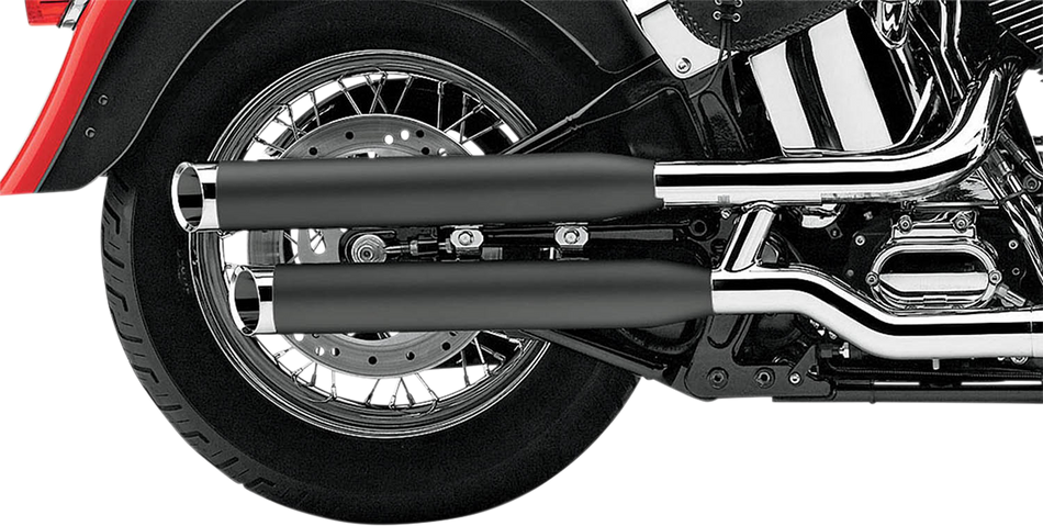 COBRA Black Slashcut Mufflers 6006B