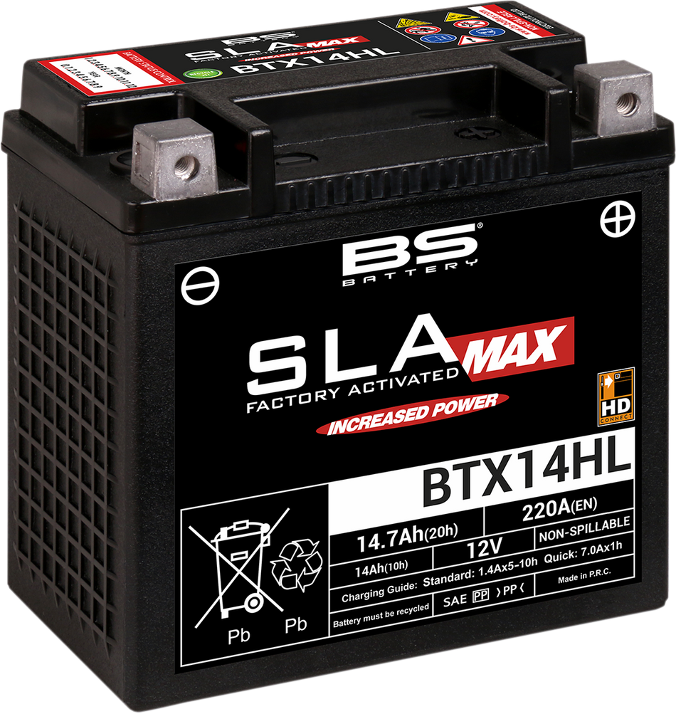 BS BATTERY Battery - BTX14HL (YTX) 300882