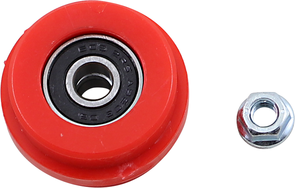 T.M. DESIGNWORKS Chain Roller - Honda - Red PLR-560-RD