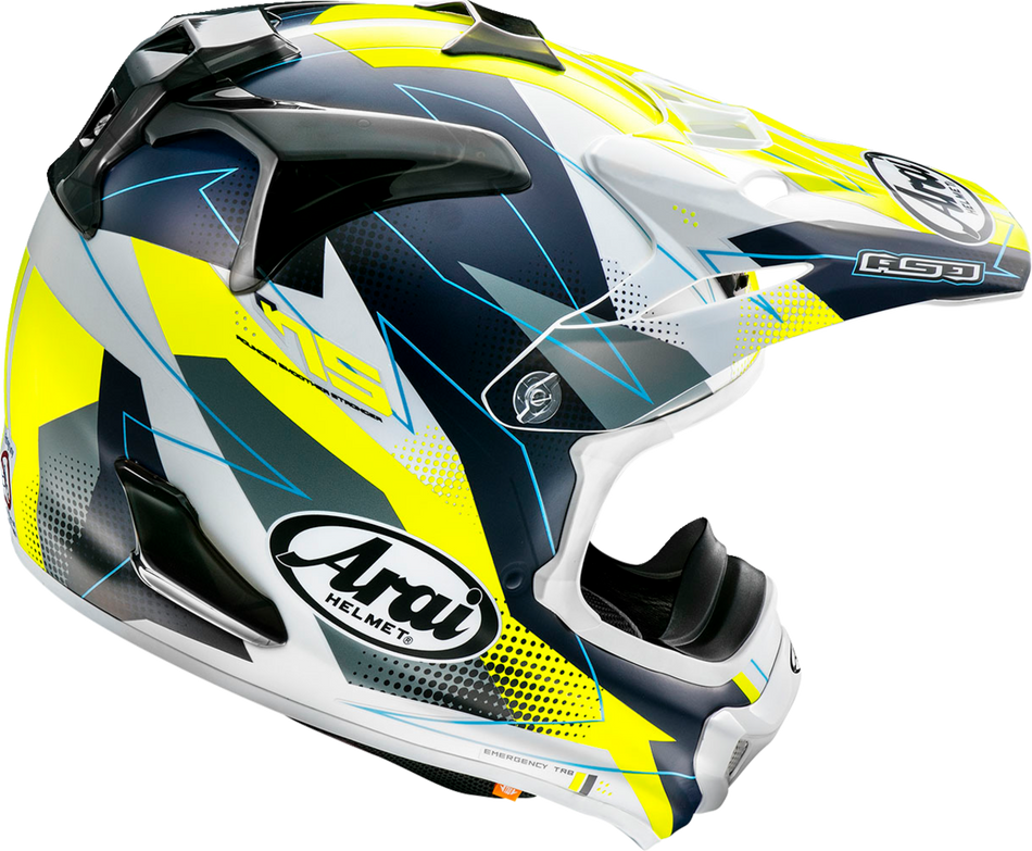 ARAI VX-Pro4 Helmet - Resolute - Yellow - Large 0110-8485