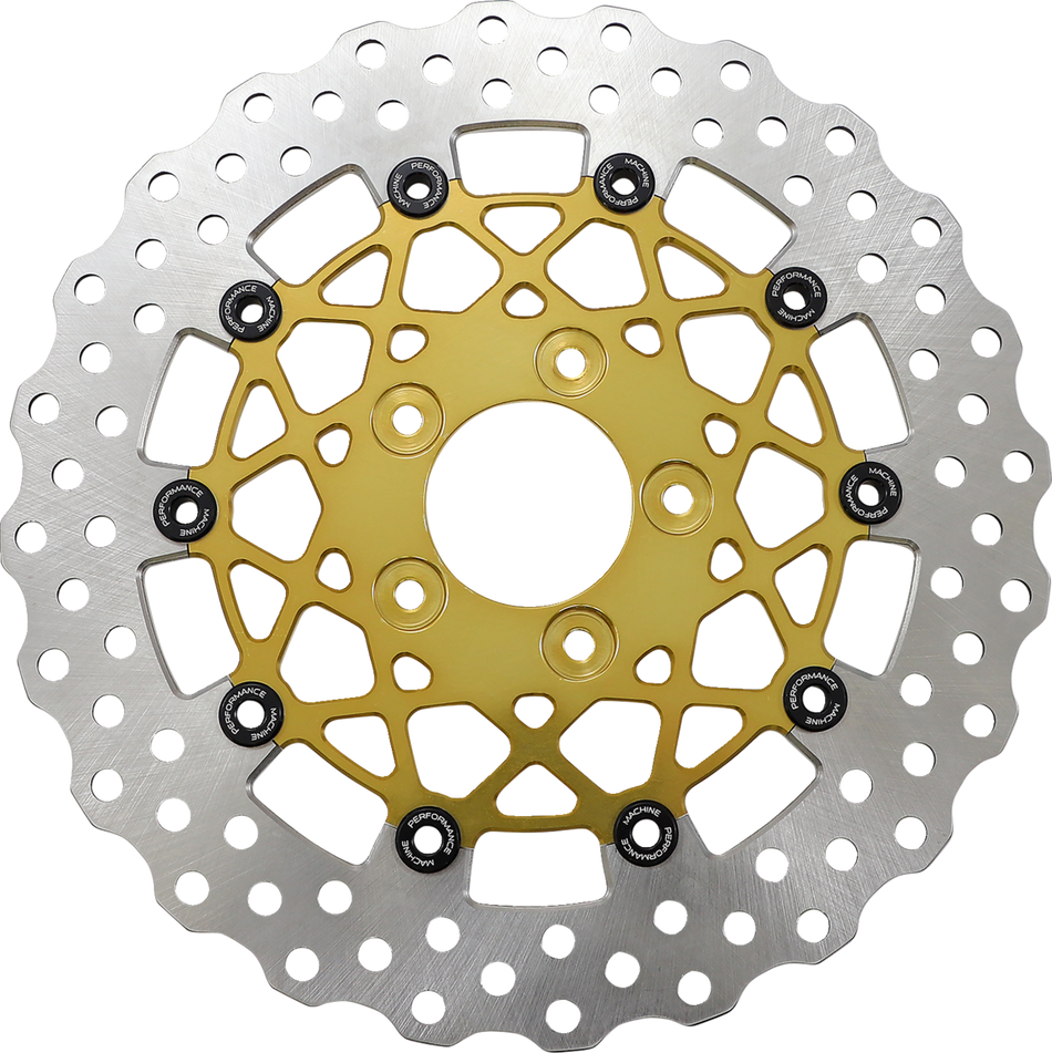 PERFORMANCE MACHINE (PM) Front Speedstar Rotor - 11.5" - Gold 0133-1538S-G