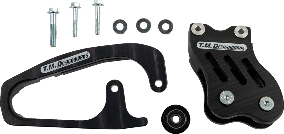 T.M. DESIGNWORKS Chain Guide/Slider - TRX450 - Black HCP-45K-BK