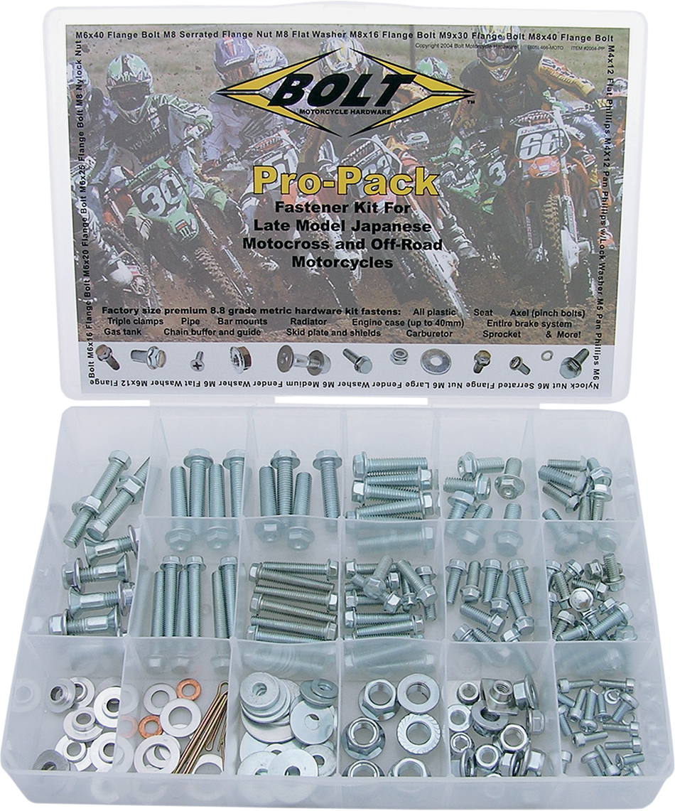 BOLT Japanese Pro Pack  200-Piece 2004-PP