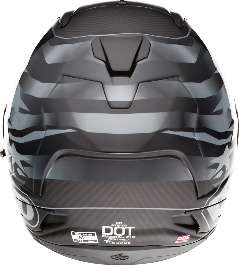 Casco 6D ATS-1R - Patriot - Negro - Mediano 30-0606 