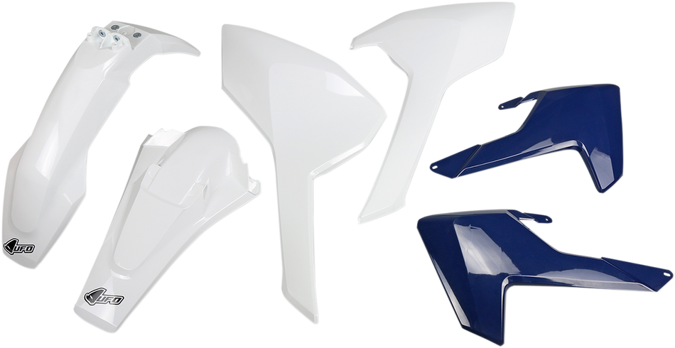 Kit de carrocería UFO - OEM blanco/azul HUKIT618-999