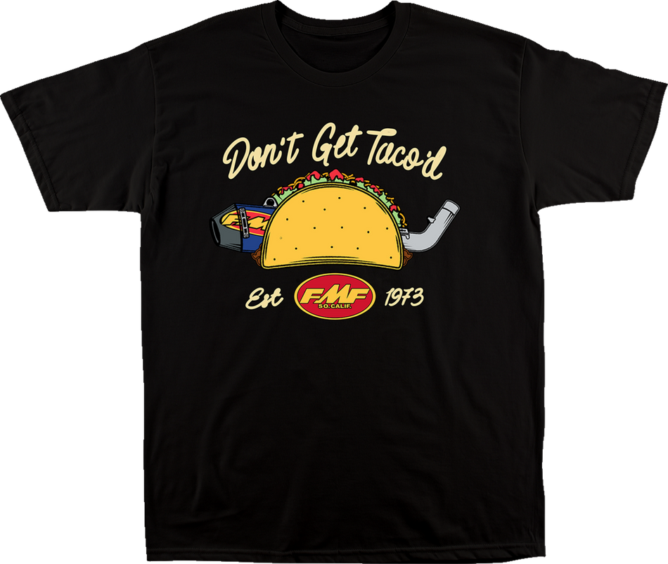 FMF Exhaust CO T-Shirt - Black - Small SP23118913BLKS 3030-23082